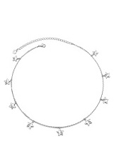 nice choker starfish pendant silver baby necklace